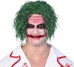 Halloween Pruik Joker Groen, Nieuw, Verzenden