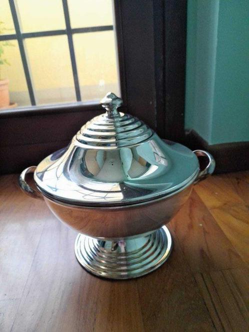 Broggi - Unknown - Tureen - Unknown - Metaal, Staal,, Antiek en Kunst, Antiek | Keukenbenodigdheden
