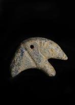 Mesopotamisch Lapis Lazuli Amulet, van Porcupine, Antiek en Kunst