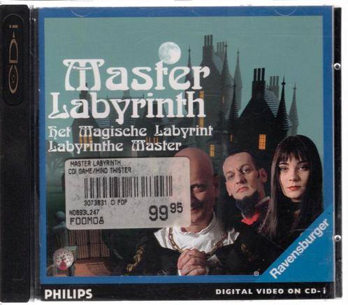 Philips CD-i / CDi Master Labyrinth, Spelcomputers en Games, Games | Overige, Zo goed als nieuw, Verzenden