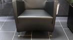Montis Windy fauteuil Refurbished in Zwart leer, Huis en Inrichting, Fauteuils, Zo goed als nieuw
