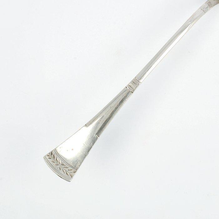 H.W. Moolenijzer (Amsterdam 1913) - Visschep - Serveerset, Antiek en Kunst, Antiek | Goud en Zilver