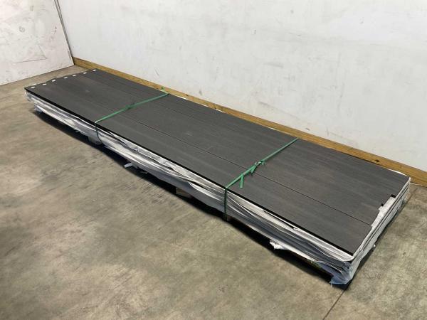 Veiling - 15x Composiet plank 2,3x14,5x420cm zwart, Doe-het-zelf en Verbouw, Hout en Planken, Nieuw
