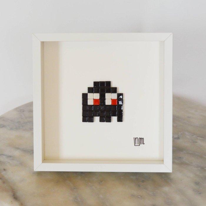 nLm - Pac-Man Zombie, Mosaic, Antiek en Kunst, Kunst | Designobjecten