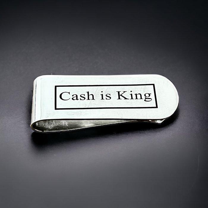 Other brand - Cash is King clip - Geldclip, Antiek en Kunst, Antiek | Goud en Zilver