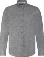 State Of Art Knitted Oxford Overhemd Grijs maat 4XL Heren, Kleding | Heren, Overhemden, Verzenden, Nieuw, Grijs, State of Art