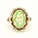 Ring - 14 karaat Geel goud Topaas, Sieraden, Tassen en Uiterlijk, Ringen, Nieuw