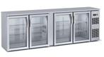 Backbar koelkast | Glas | 4 Deurs Coreco, Zakelijke goederen, Horeca | Keukenapparatuur, Verzenden, Nieuw in verpakking