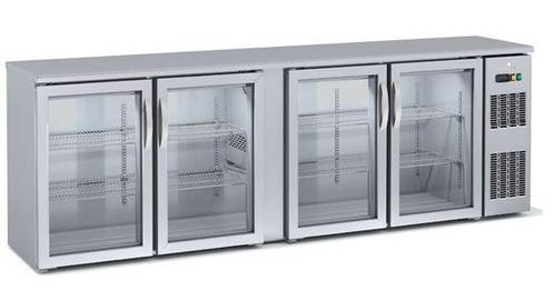 Backbar koelkast | Glas | 4 Deurs Coreco, Zakelijke goederen, Horeca | Keukenapparatuur, Verzenden