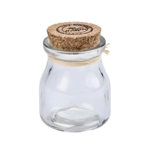 Glazen pot met kurken dop, Doe-het-zelf en Verbouw, Gereedschap | Handgereedschap, Nieuw, Ophalen of Verzenden