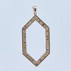 Zonder Minimumprijs - Hanger 14 kt. -  0.65ct. tw. Diamant