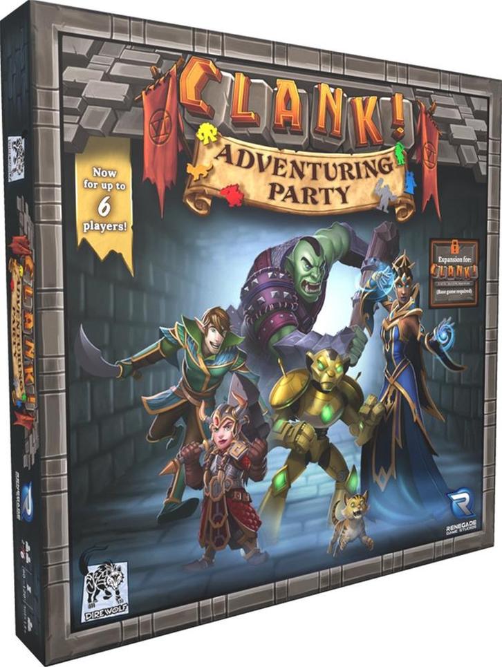 Clank! - Adventuring Party (Expansion) | Dire Wolf Digital -, Hobby en Vrije tijd, Gezelschapsspellen | Bordspellen, Nieuw, Verzenden