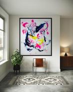 Dominik Brunner (1988) - Abstracton World # 1150 (UV-Color), Antiek en Kunst