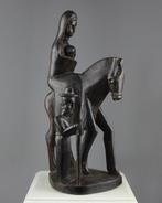 Snijwerk, Vlucht naar Egypte - 32 cm - Hout