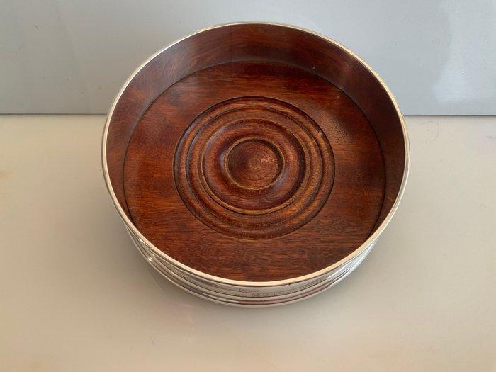 John Bull Ltd - Onderzetter - Sterling zilveren gedraaide, Antiek en Kunst, Antiek | Goud en Zilver