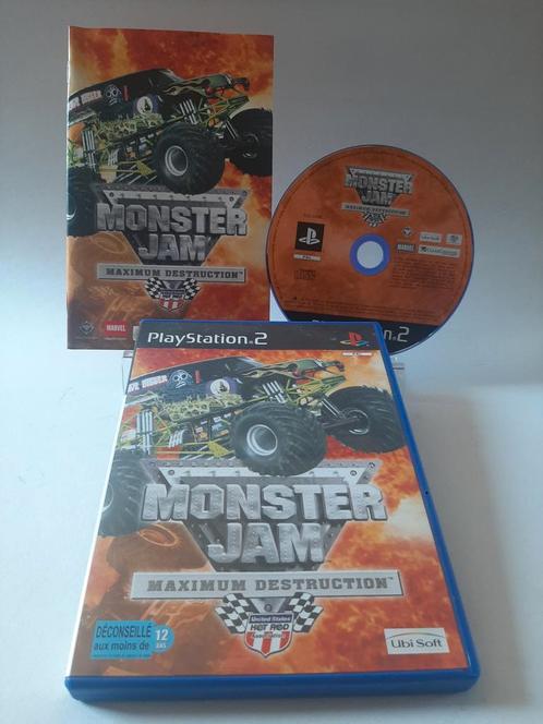 Monster Jam Maximum Destruction Playstation 2, Spelcomputers en Games, Games | Sony PlayStation 2, Ophalen of Verzenden
