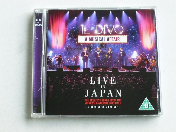 Il Divo - A Musical Affair / Live in Japan (CD + DVD), Cd's en Dvd's, Cd's | Pop, Zo goed als nieuw, Verzenden