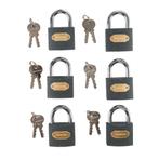 Silverline IJzeren hangslot - gelijksluitend - heavy duty..., Ophalen of Verzenden, Nieuw