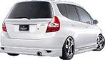 Achterspoiler Honda Jazz 3/02- JP-Style (under window), Ophalen of Verzenden, Nieuw