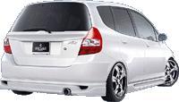 Achterspoiler Honda Jazz 3/02- JP-Style (under window), Auto-onderdelen, Overige Auto-onderdelen, Ophalen of Verzenden