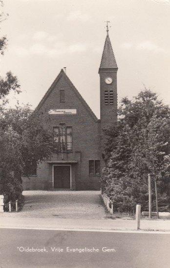 OLDEBROEK - Vrijer Evangelische Gem., Verzamelen, Ansichtkaarten | Nederland, Verzenden