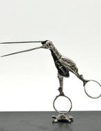 No reserve-Handgemaakte 19e eeuwse Hollands zilveren, Antiek en Kunst