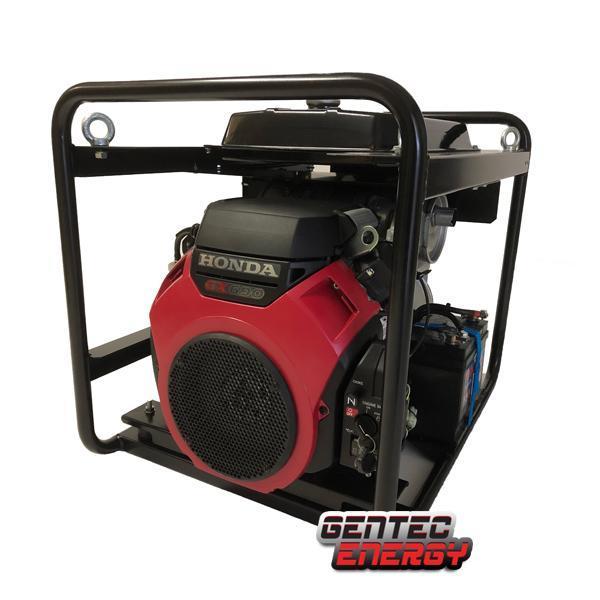 Aggregaat Combiplus Honda 15 kVA, 3 fase 400V/230V, Doe-het-zelf en Verbouw, Aggregaten, 10 tot 30 kVA, Elektrisch startend, Nieuw