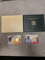 Vaticaan. 50 Cent / Year Set 2017/2018 (4 items)  (Zonder