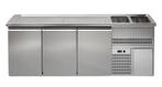 GGM Gastro | Biertoonbank Premium PLUS - 2500x700mm - 3 |, Verzenden, Nieuw in verpakking, Hotelinrichting