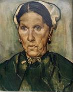 Paul Kromjong (1903-1978) - Markante vissersvrouw