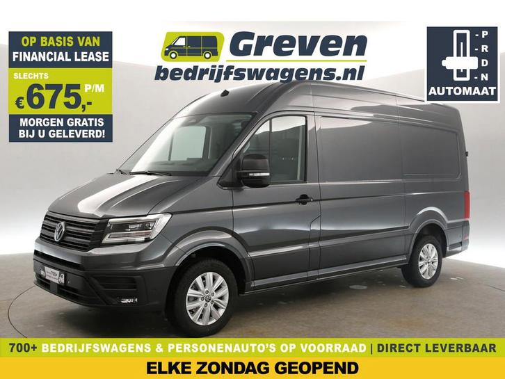 Volkswagen Crafter 2.0 TDI DSG HIGHLINE EXCLUSIVE L3H3 |, Auto's, Bestelauto's, Te koop, Automaat, Financial lease, Diesel, Zilver of Grijs