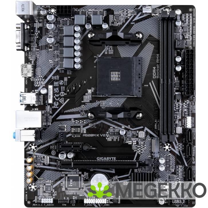 Gigabyte A520M K V2, Computers en Software, Moederborden, Nieuw, Verzenden