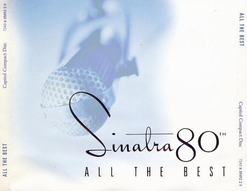 cd - Frank Sinatra - Sinatra 80th All The Best, Cd's en Dvd's, Cd's | Overige Cd's, Zo goed als nieuw, Verzenden