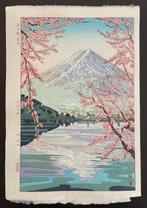 Kawaguchi-ko no Fuji  (Mount Fuji and Lake Kawaguchi) -, Antiek en Kunst