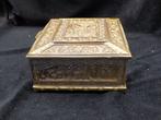 Fraai zwaar bronzen Antieke Sieraden - Juwelendoos met, Antiek en Kunst