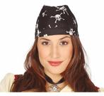 Piraten Bandana Doodshoofd, Verzenden, Nieuw