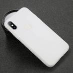 iPhone X Ultraslim Silicone Hoesje TPU Case Cover Wit, Nieuw, Verzenden