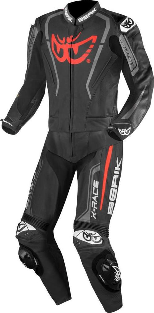 Berik Zakura Evo Perforated Zwart Rood 2-Delig Motorpak, Motoren, Kleding | Motorkleding, Heren, Nieuw met kaartje, Combipak, Verzenden