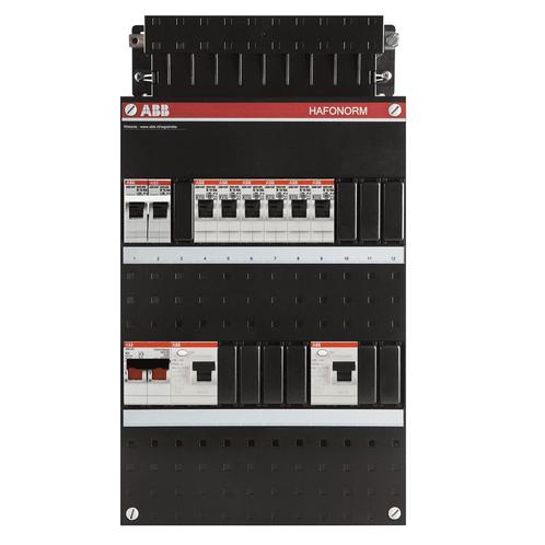 ABB busboard groepenkast 1 fase 6 groepen + fornuisgroep 220, Doe-het-zelf en Verbouw, Elektra en Kabels, Ophalen of Verzenden