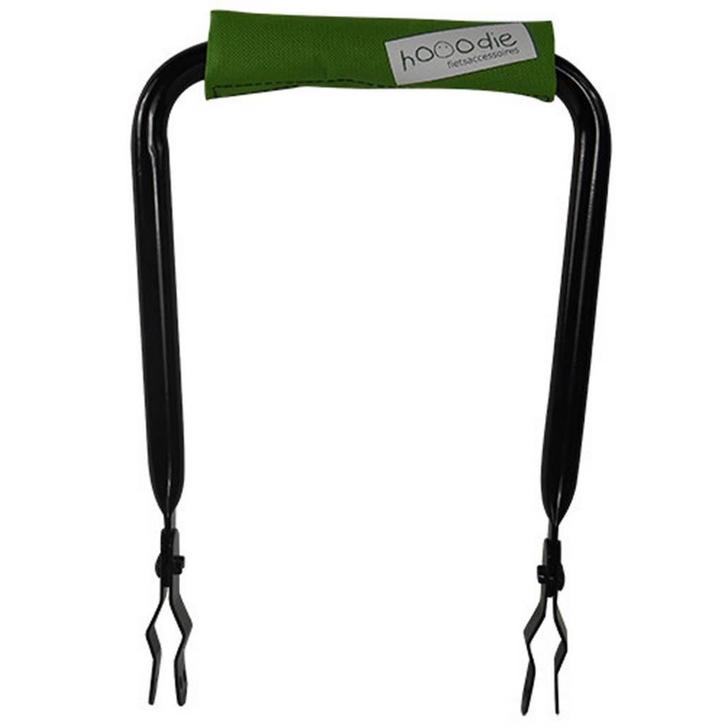 Hooodie Rugsteun Rugleuning  zwart met Olive Solid rugkussen, Fietsen en Brommers, Fietsaccessoires | Fietsstoeltjes, Nieuw, Verzenden