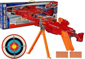 Fire Storm NERF Geweer 75cm - Rood met Schietschijf | Ret... beschikbaar voor biedingen