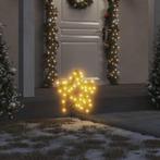 vidaXL Kerstverlichting ster 3 st met grondpinnen 50 LEDs, Verzenden, Nieuw