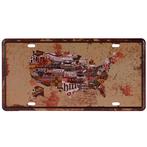 Amerikaans nummerbord - USA NIEUW, Huis en Inrichting, Ophalen of Verzenden, Nieuw