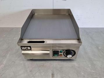 RVS Grillplaat Bakplaat Glad 36 cm 230V Horeca beschikbaar voor biedingen