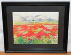 Mercè Massa (1938-2023) - Luz y color entre amapolas, Antiek en Kunst
