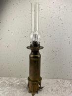 WW1 - Olielamp - Glas, Koper - Olielamp/Granaathuls WW1