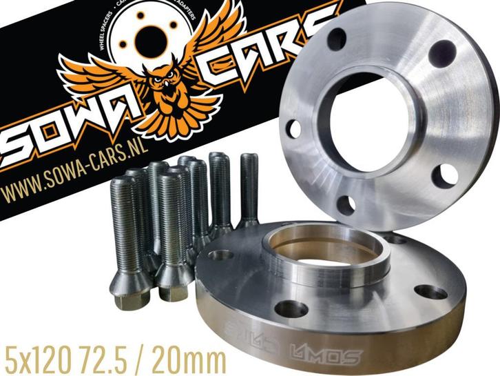 Spacers 20mm BMW E46 E90 E91 E60 E61 5x120 Spoorverbreders, Auto diversen, Tuning en Styling, Ophalen of Verzenden
