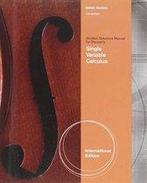 Aise Metric Ed Ssm Single Variable Calculus 9780840053008, Boeken, Zo goed als nieuw
