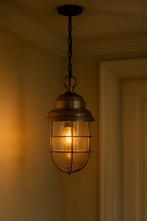 Hanglamp Cornwall Antiek Zilver Binnenverlichting, Verzenden, Nieuw, Overige materialen, Minder dan 50 cm