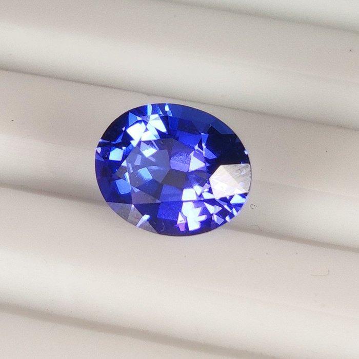 Tanzaniet - 2.39 ct - International Gemological Institute, Sieraden, Tassen en Uiterlijk, Edelstenen